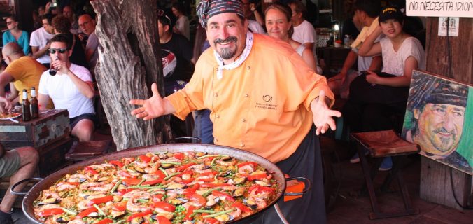 poêle paella